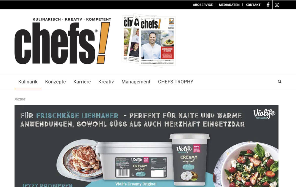 chefs-magazin.de - kulinarisch, kreativ, kompetent