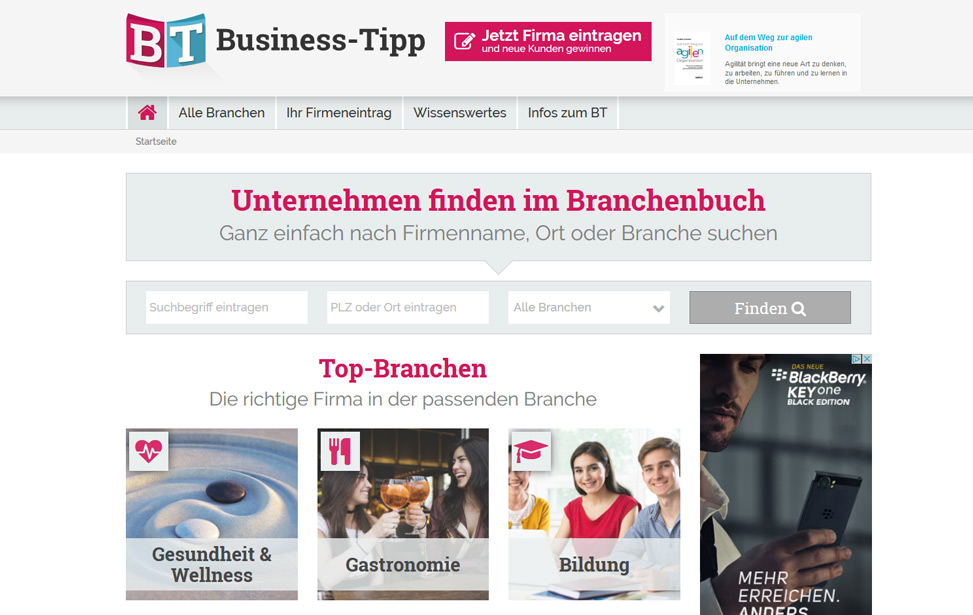 Business Tipp Branchenbuch